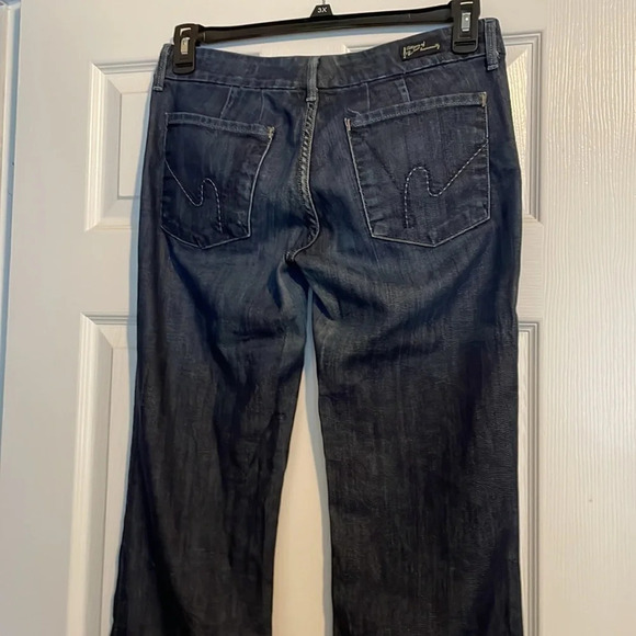 Citizens of Humanity Faye# 003 low waist full leg jeans size 30 - Picture 5 of 11